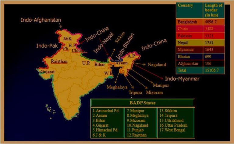 India’s Neighborhood Security Challenges : from Pakistan to China