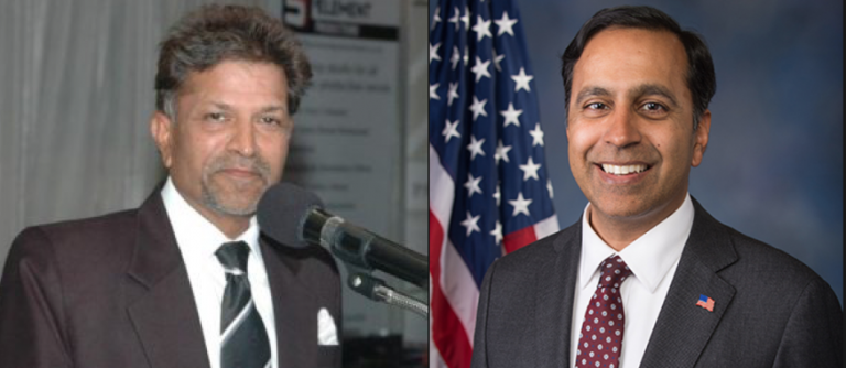 Indo-US-Relations: US Congressman Raja and Amb Virendra Gupta