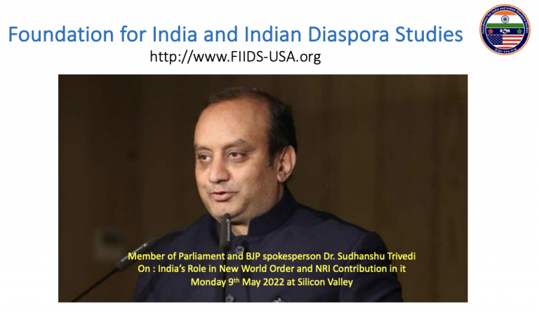India’s Future Role In New World Order and Diaspora’s Contribution in it