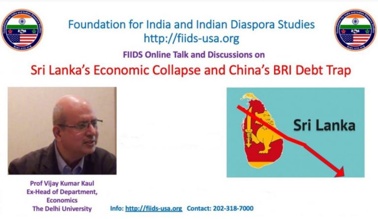 Report: Sri Lanka Economy in Collapse: Against the Backdrop of China’s Belt & Road Debt Trap (BRDT)