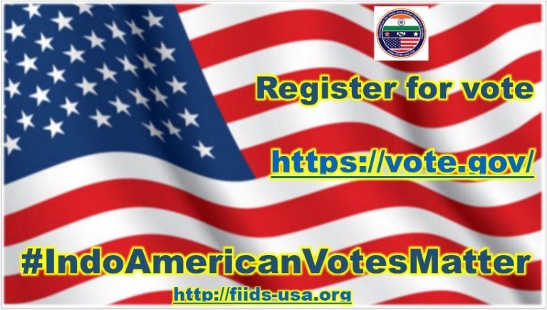 IndoAmerican Votes Matter