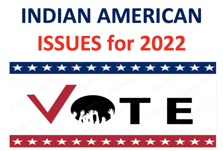 US2022 Election Important Issues for Indian American voters