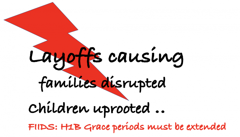 Change.org Petition: Appeal to the President and DHS, USCIS to Extend H1b Grace Period for Laid off Techies
